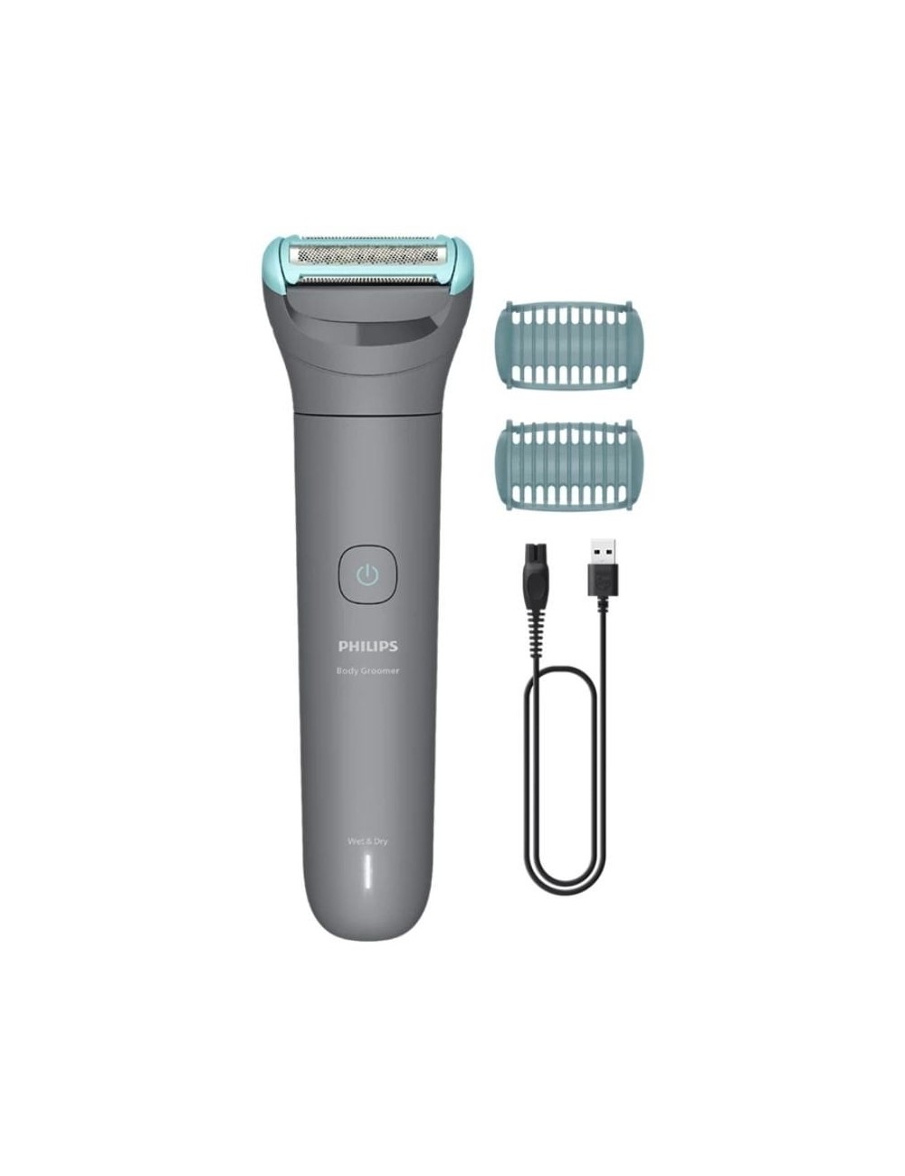 Cortabarbas Philips Beardtrimmer series 3000 BG3480/15/ con Batería/ 2 Accesorios