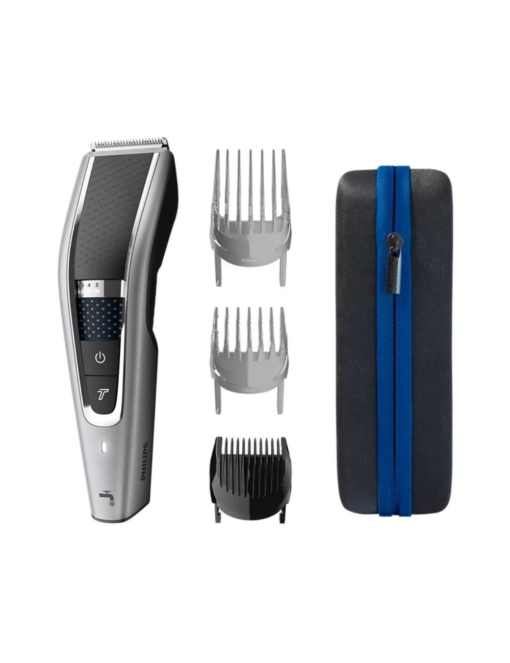 Cortapelos Philips Hairclipper Series 5000 HC5650/15/ con Batería/ con Cable/ 4 Accesorios