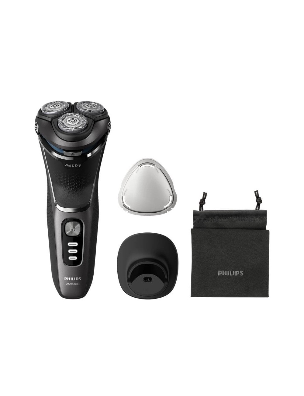 Afeitadora Philips Shaver Series 3000 S3343/13/ con Batería/ 4 Accesorios