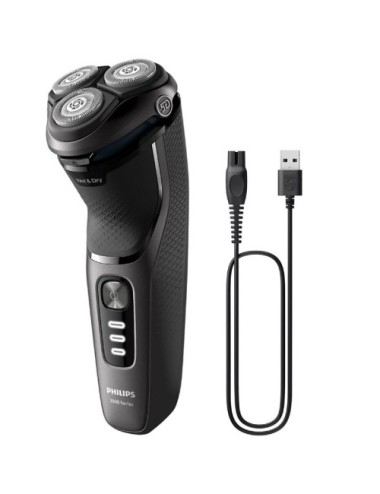 Afeitadora Philips Shaver Series 3000 S3343/13/ con Batería/ 4 Accesorios