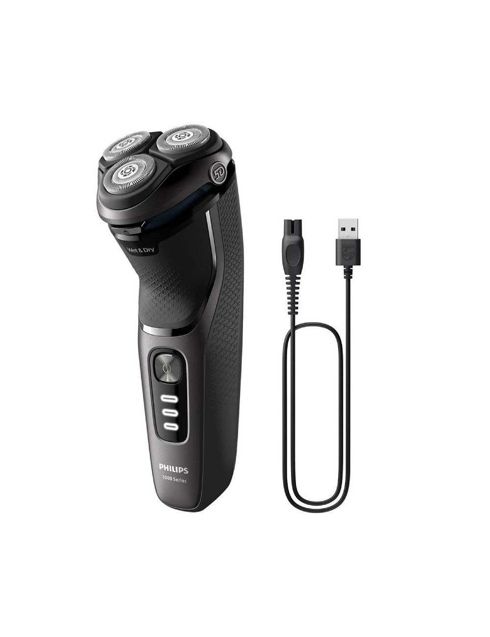 Afeitadora Philips Shaver Series 3000 S3343/13/ con Batería/ 4 Accesorios