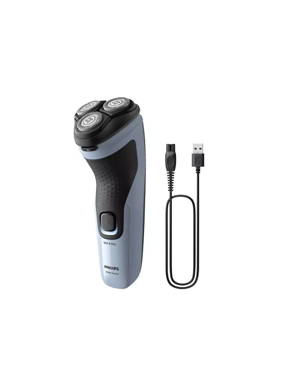 Afeitadora Philips Shaver Series 3000X X3003/00/ con Batería/ 2 Accesorios