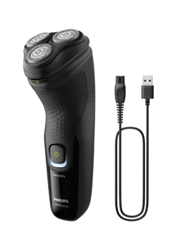 Afeitadora Philips Shaver Series 3000X X3021/00/ con Batería/ 1 Accesorio
