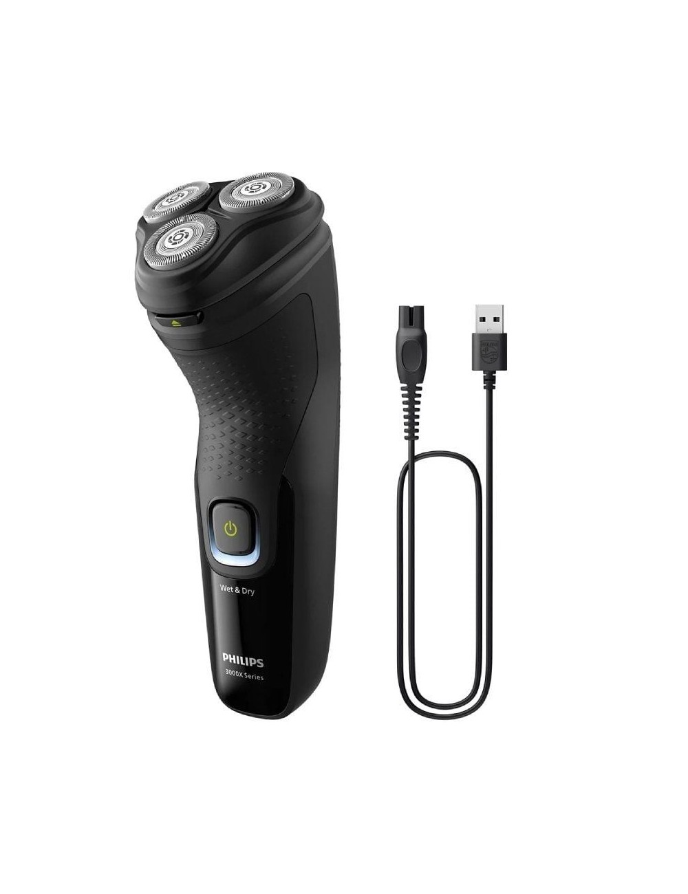 Afeitadora Philips Shaver Series 3000X X3021/00/ con Batería/ 1 Accesorio