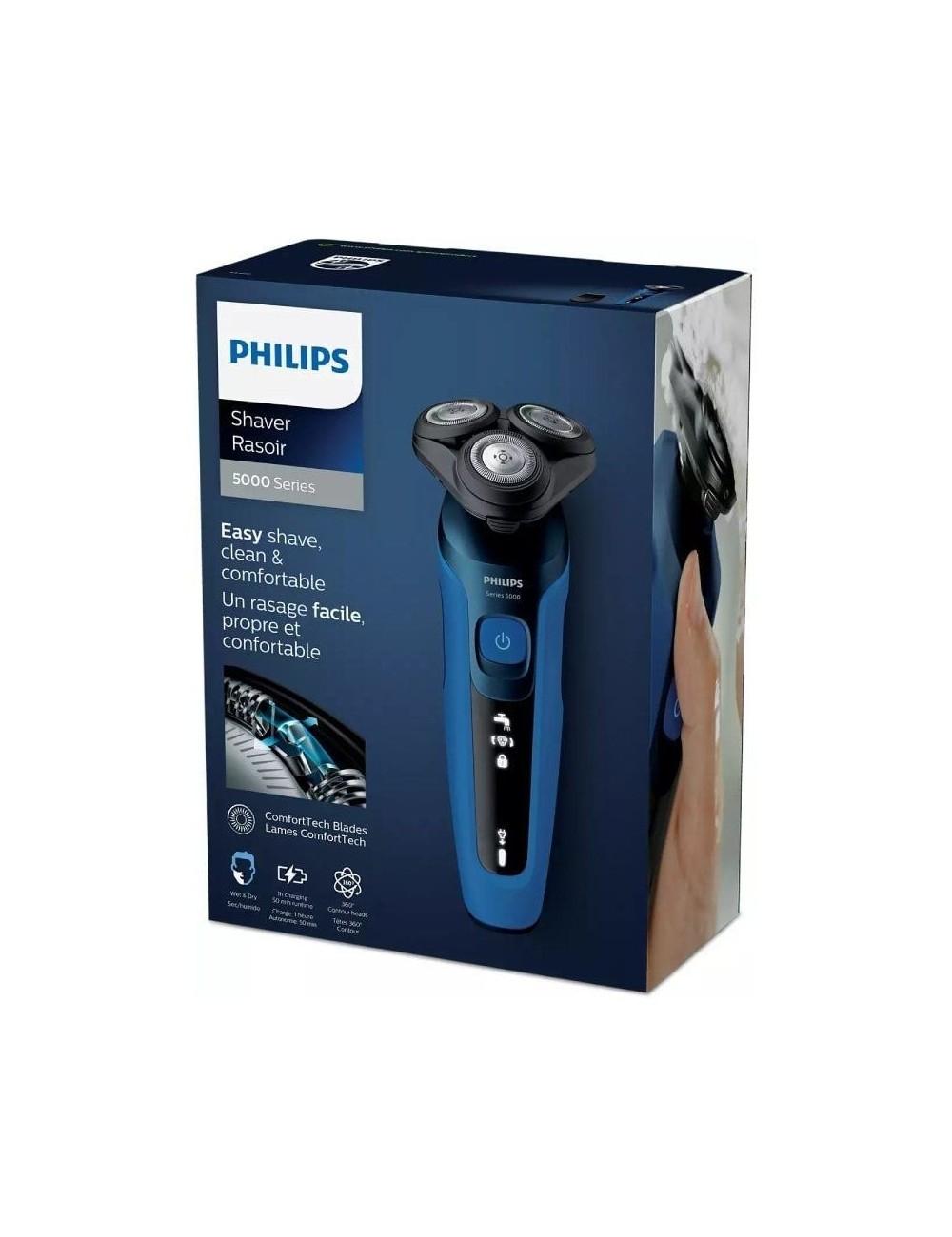 Afeitadora Philips Shaver Series 5000 S5466/17/ con Batería / 2 Accesorios