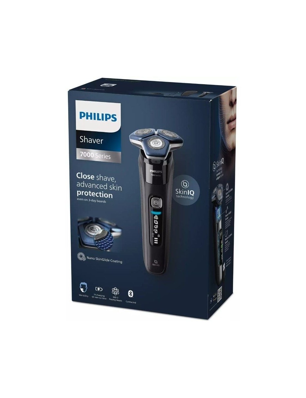 Afeitadora Philips Shaver Series 7000 S7886/35/ con Batería/ 2 Accesorios