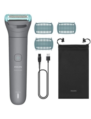Cortabarbas Philips Body Groomer BG3485/15/ con Batería/ 3 Accesorios