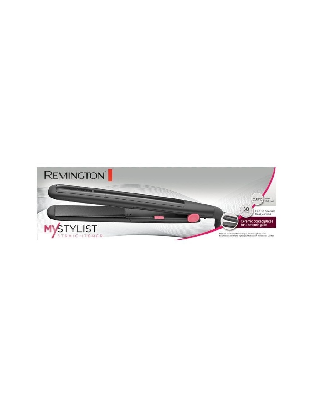 Plancha para el Pelo Remington My Stylist S1A100/ Negra