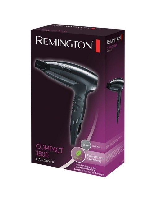 Secador Remington Compact 1800/ 1800W/ Negro