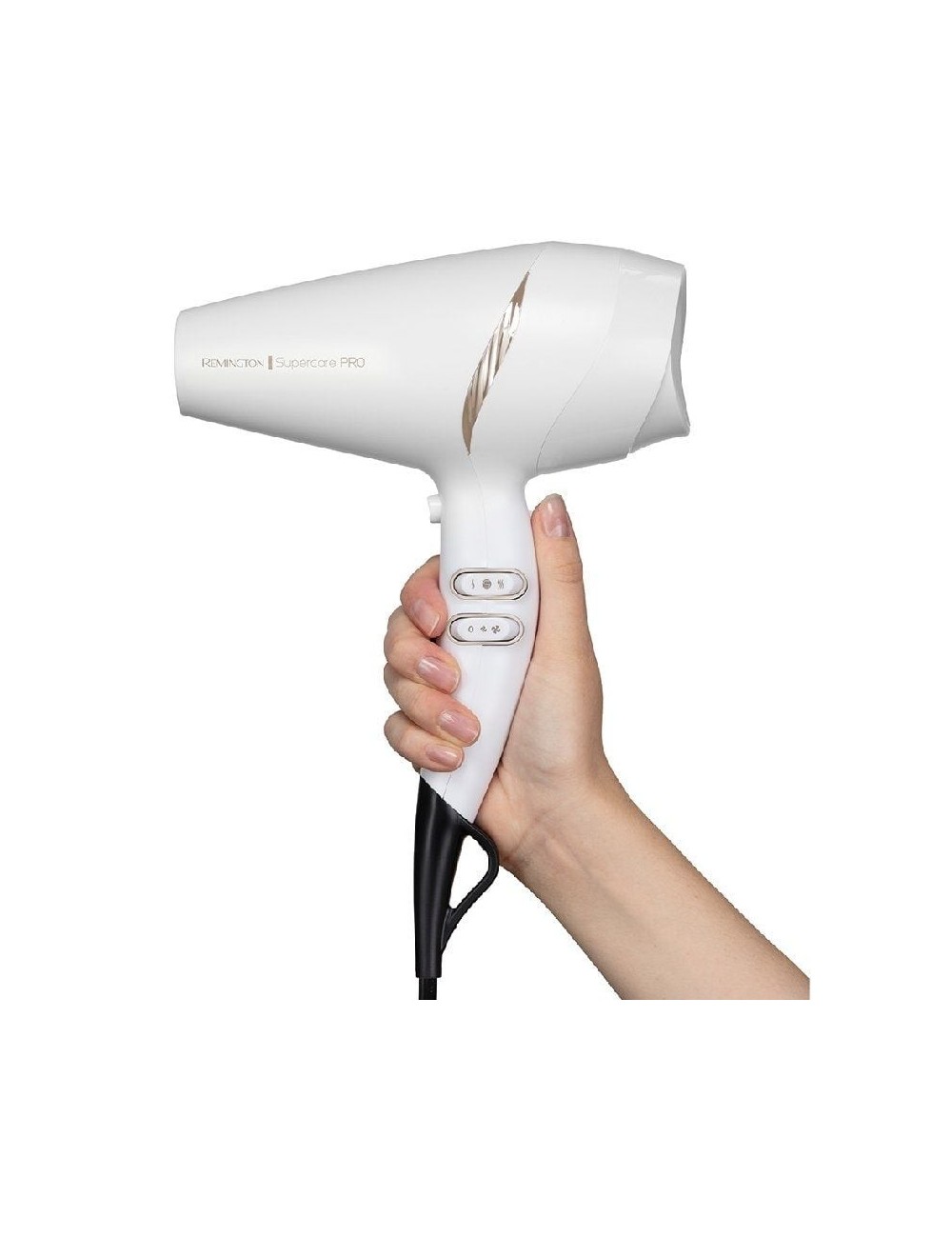 Secador Remington SuperCare Pro 2200 AC7200W/ 2200W/ Iónico/ Blanco