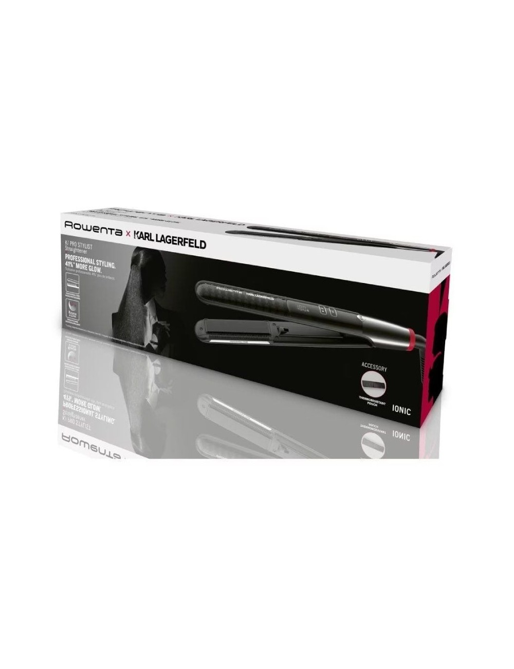 Plancha para el Pelo Rowenta SF466LF0 K/ PRO STYLIST/ Negra