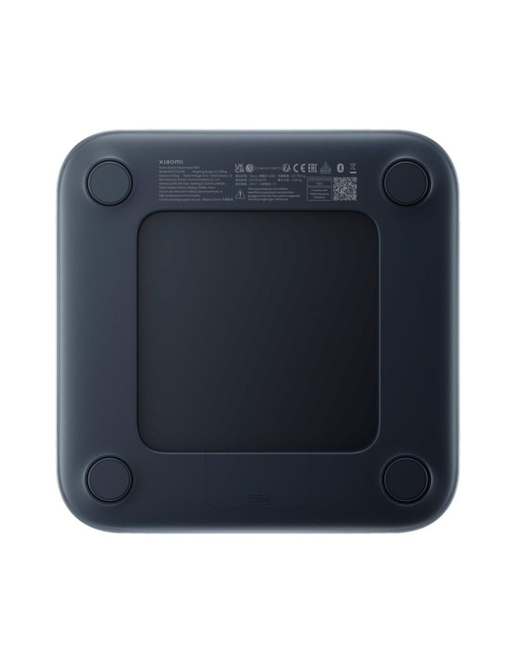Báscula de Baño Xiaomi Smart Scale S200/ Hasta 150kg/ Gris