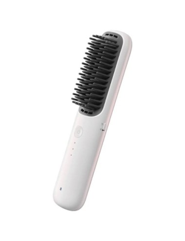 Cepillo Alisador para el Pelo Xiaomi Cordless Hair Straightener Brush/ Blanco