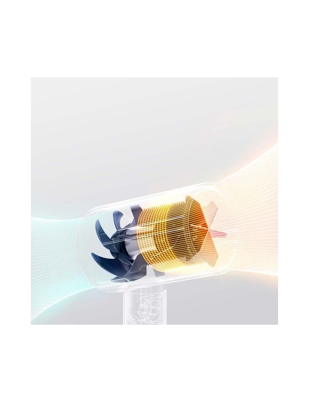 Secador Xiaomi Compact Hair Dryer H101/ 1600W/ Blanco