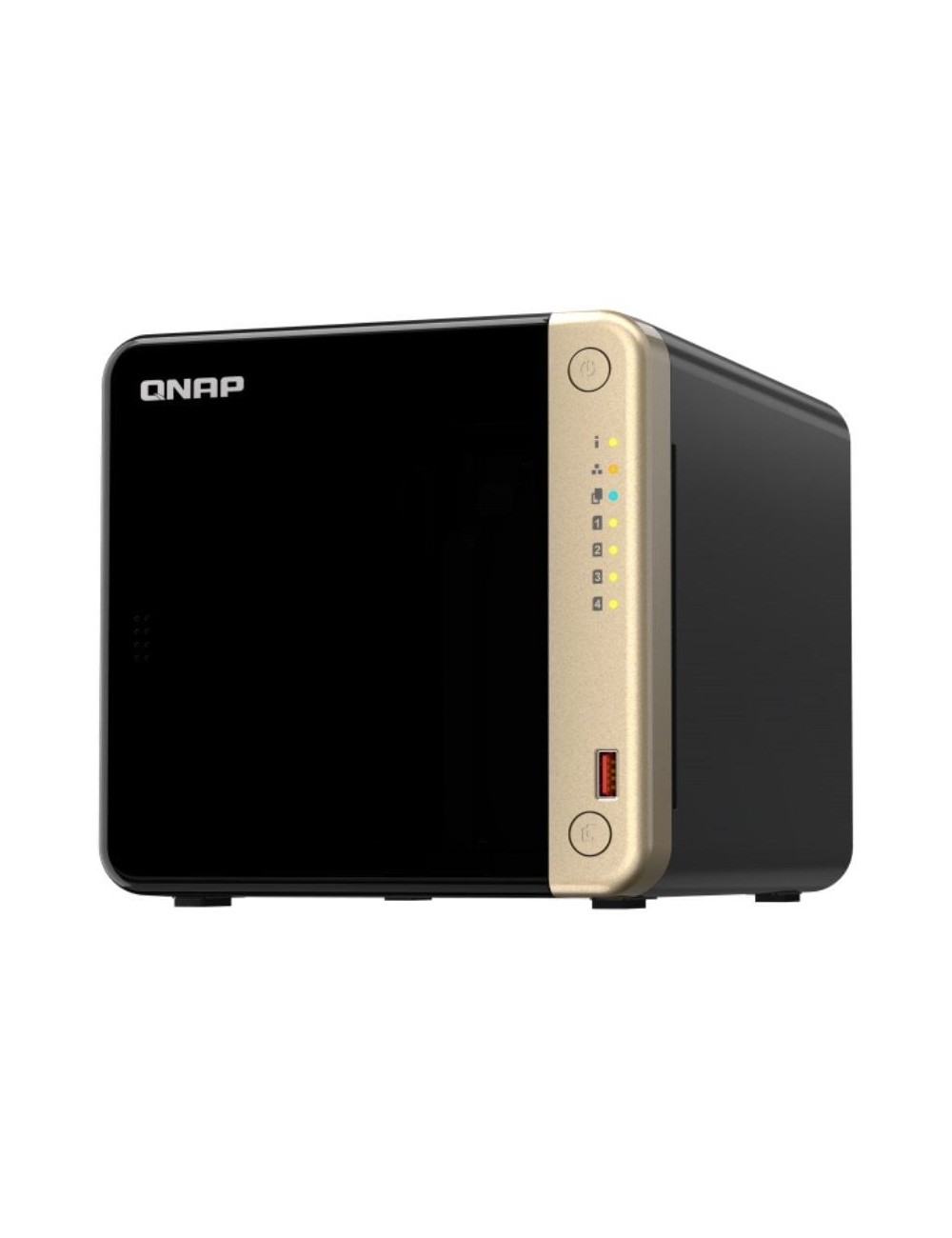 NAS QNAP TS-464-8G/ 4 Bahías 3.5'- 2.5'/ 8GB DDR4/ Formato Torre
