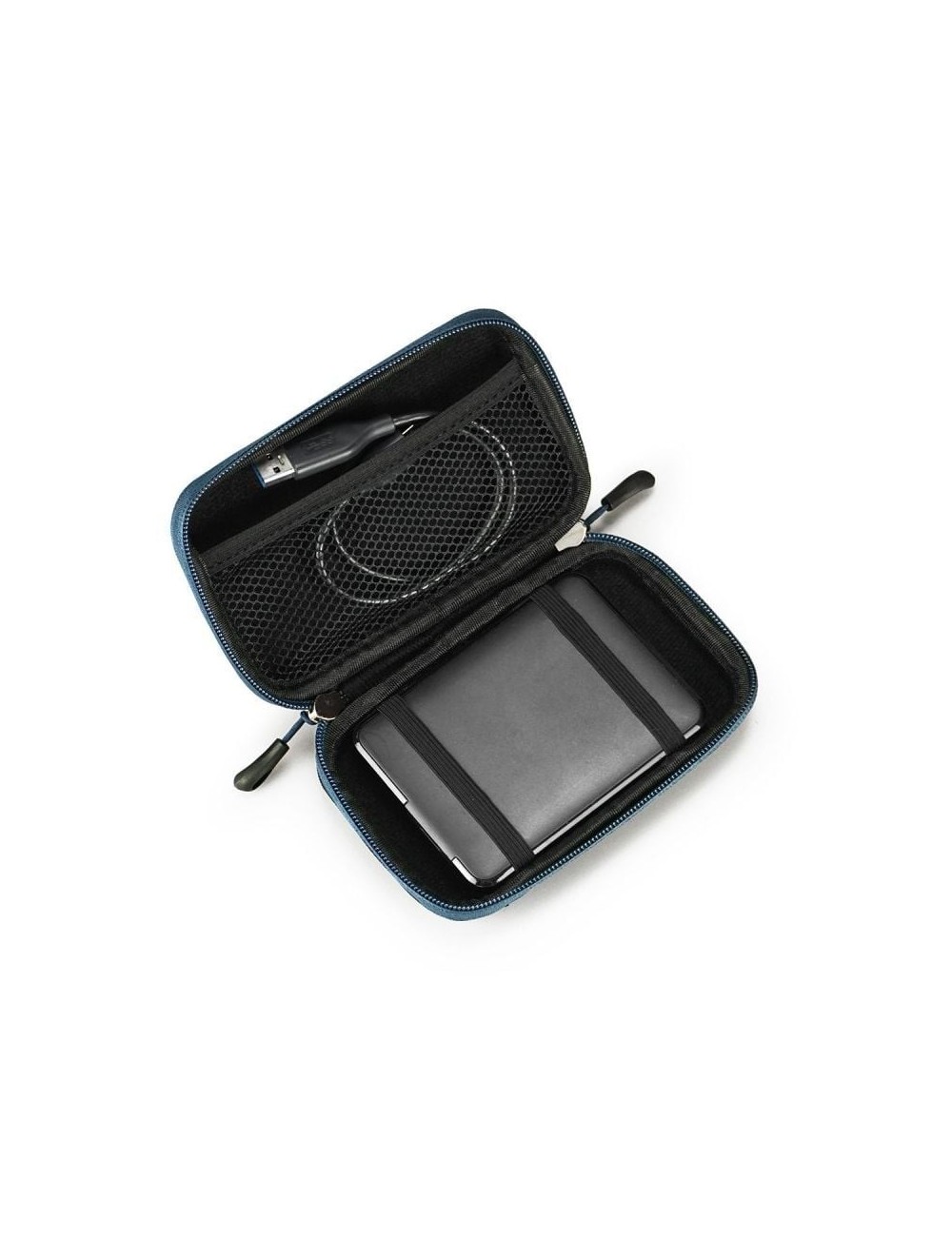FUNDA PER DISC DUR EXTERN DE 2.5" SUBBLIM HDD BUSINESS - BLAU FOSC