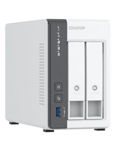 NAS QNAP TS-216G/ 2 Bahías 3.5'- 2.5'/ 4GB DDR4/ Formato Torre