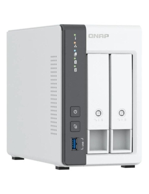 NAS QNAP TS-216G/ 2 Bahías 3.5'- 2.5'/ 4GB DDR4/ Formato Torre