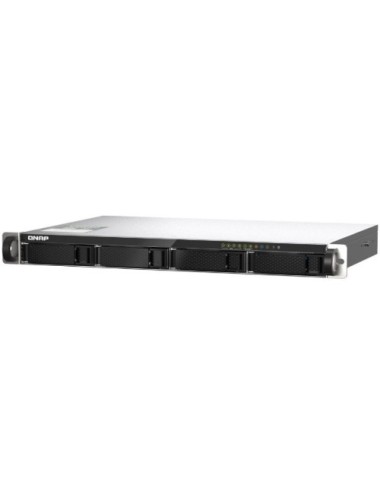 NAS QNAP TS-435XEU/ 4 Bahías 3.5'- 2.5'/ 4GB DDR4/ Formato Rack 1U