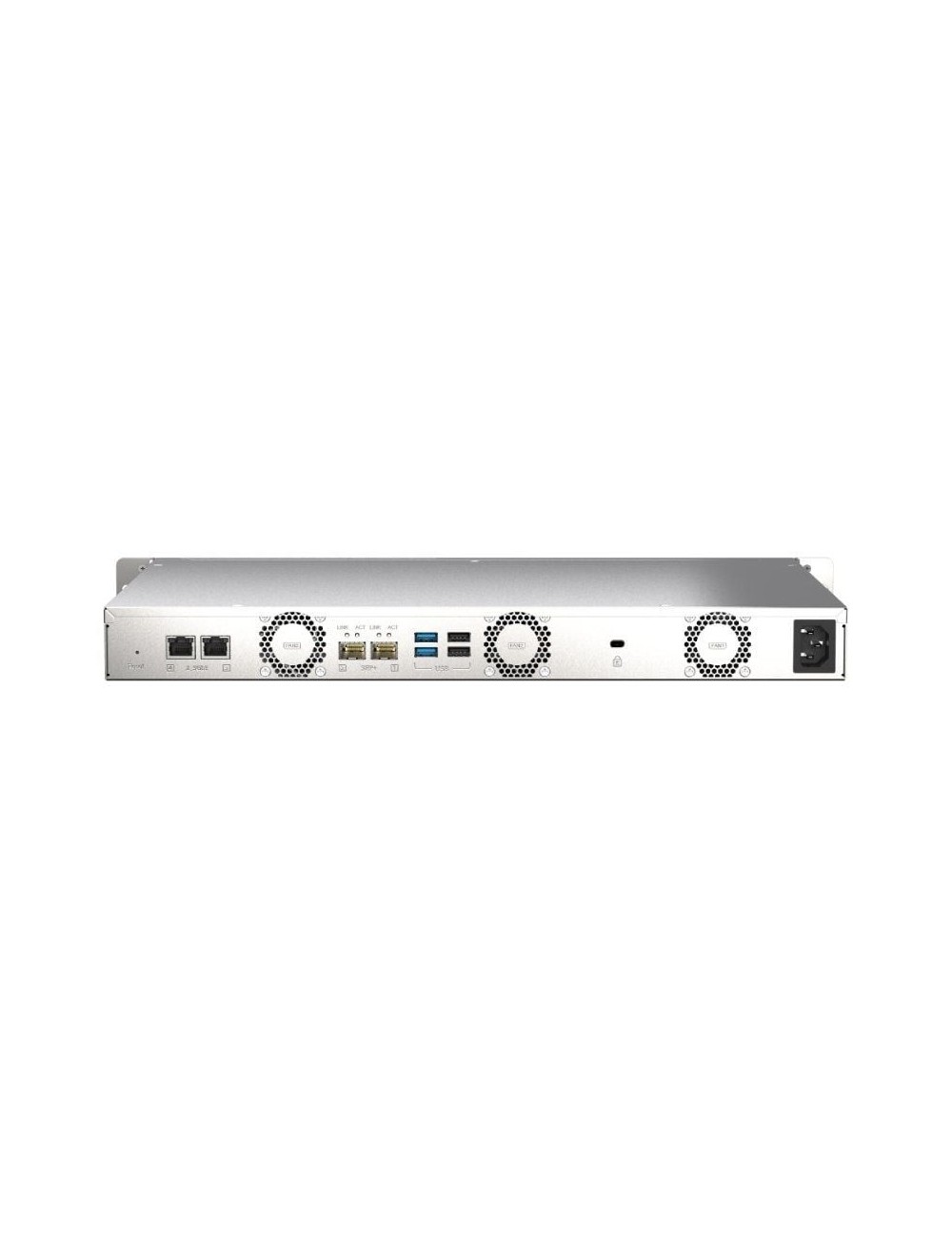 NAS QNAP TS-435XEU/ 4 Bahías 3.5'- 2.5'/ 4GB DDR4/ Formato Rack 1U