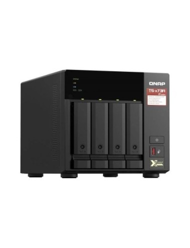 NAS QNAP TS-473A-8G/ 4 Bahías 3.5'- 2.5'/ 8GB DDR4/ Formato Torre