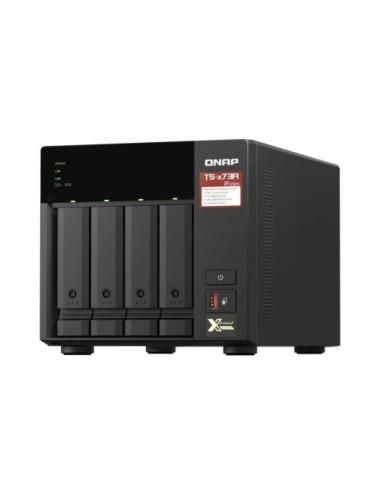 NAS QNAP TS-473A-8G/ 4 Bahías 3.5'- 2.5'/ 8GB DDR4/ Formato Torre
