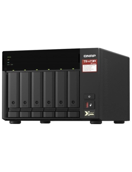 NAS QNAP TS-673A-8G/ 6 Bahías 3.5'- 2.5'/ 8GB DDR4/ Formato Torre