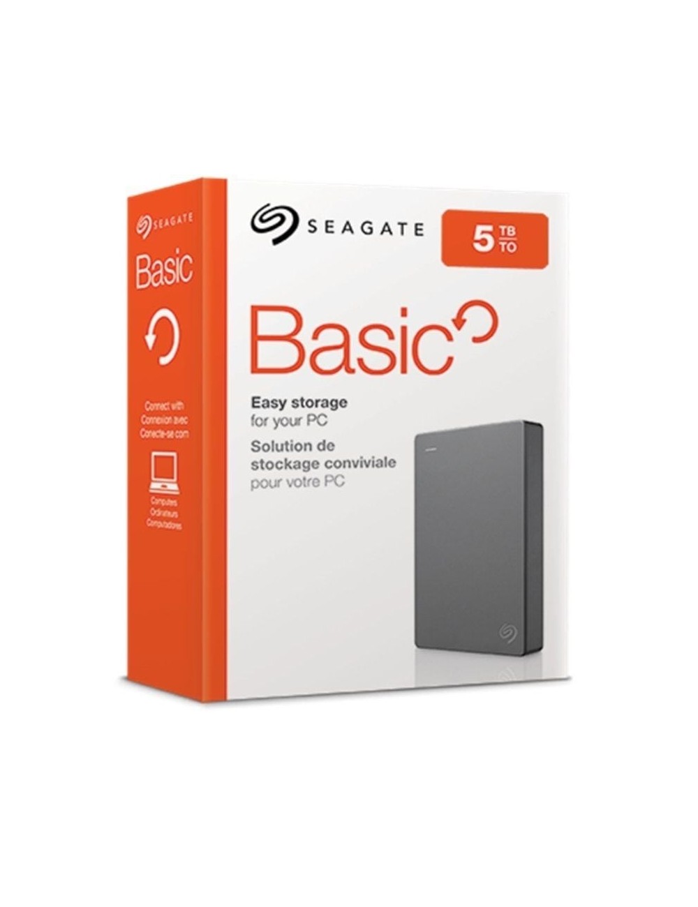 Disco Externo Seagate Basic 5TB/ 2.5'/ USB 3.0