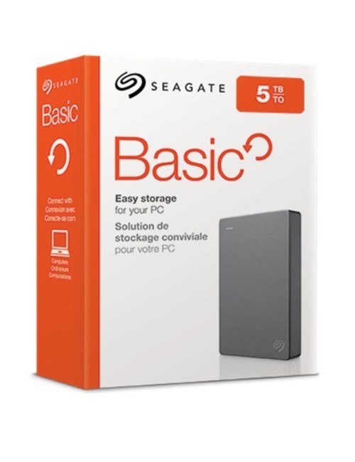 Disco Externo Seagate Basic 5TB/ 2.5'/ USB 3.0