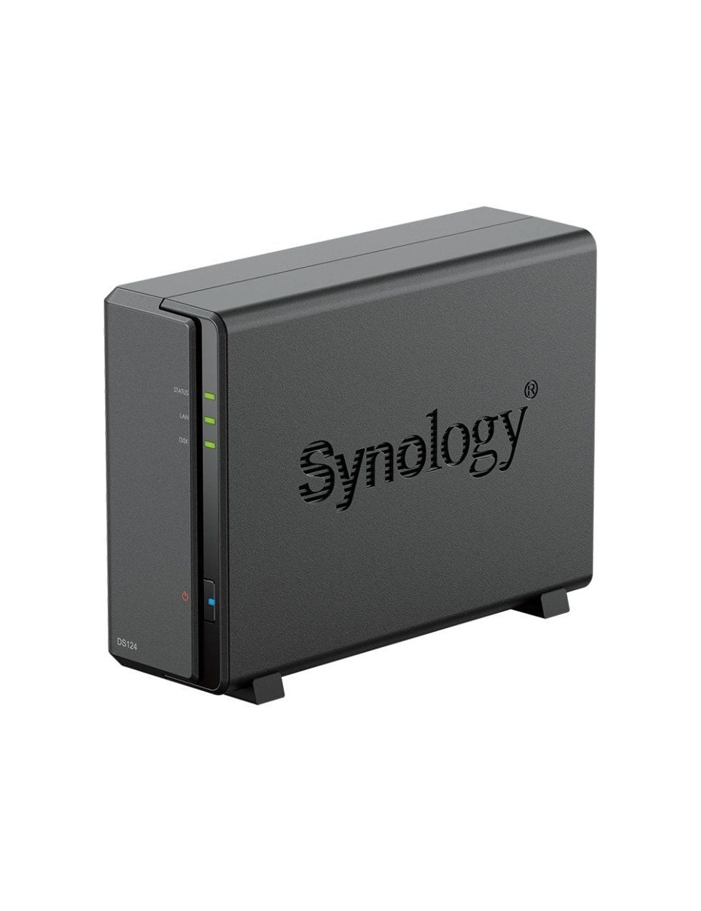 NAS Synology Diskstation DS124/ 1 Bahía 3.5'- 2.5'/ 1GB DDR4/ Formato Torre