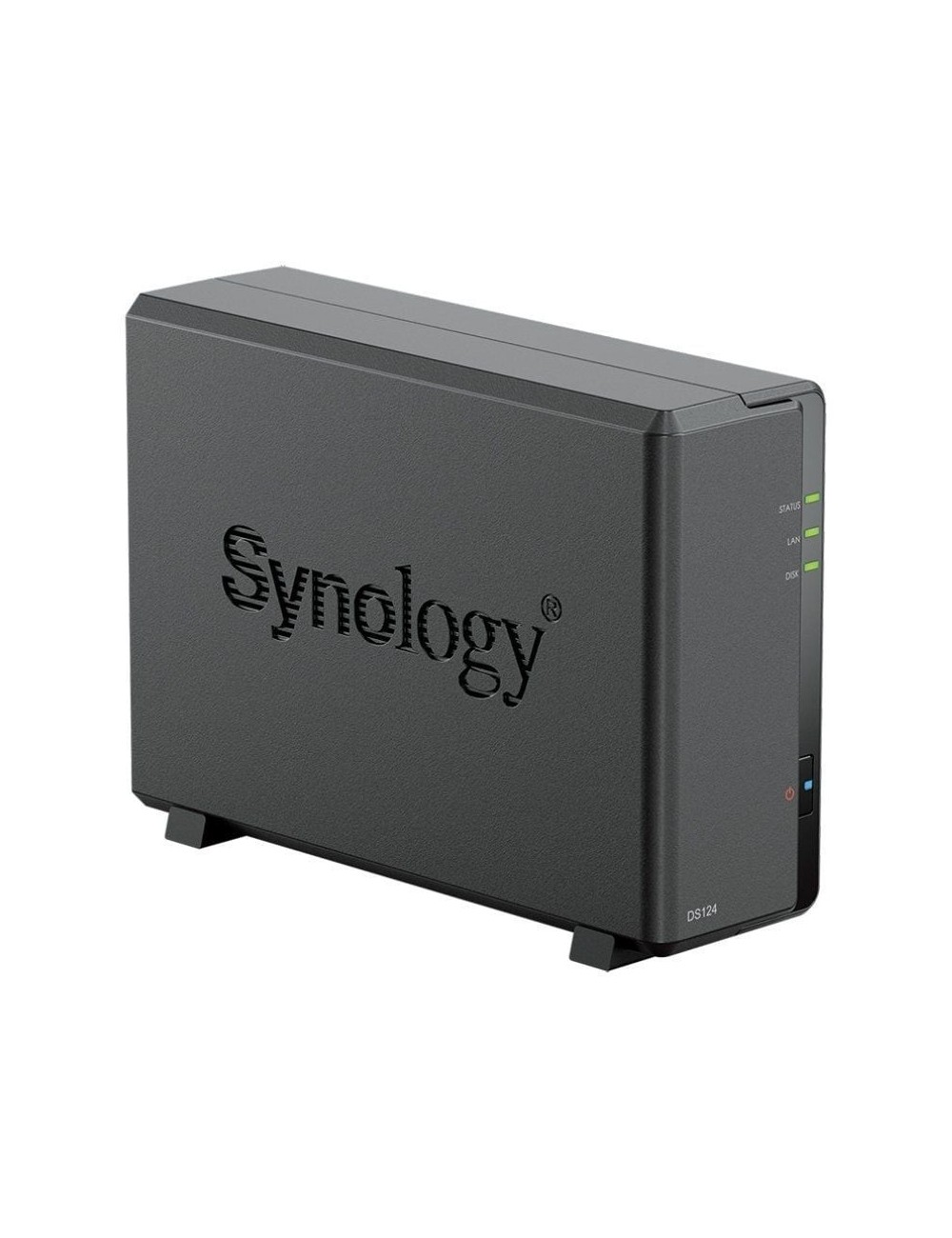 NAS Synology Diskstation DS124/ 1 Bahía 3.5'- 2.5'/ 1GB DDR4/ Formato Torre
