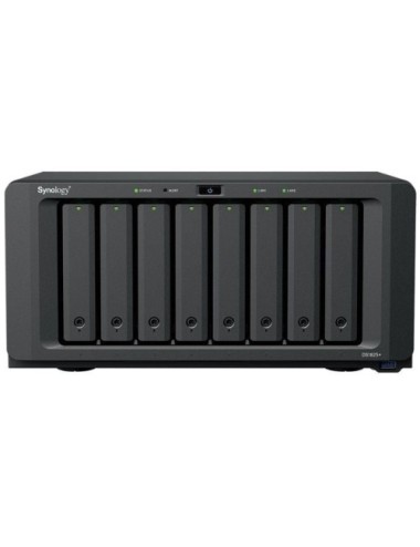 NAS Synology Diskstation DS1825+/ 8 Bahías 3.5'- 2.5'/ 8GB DDR4/ Formato Torre