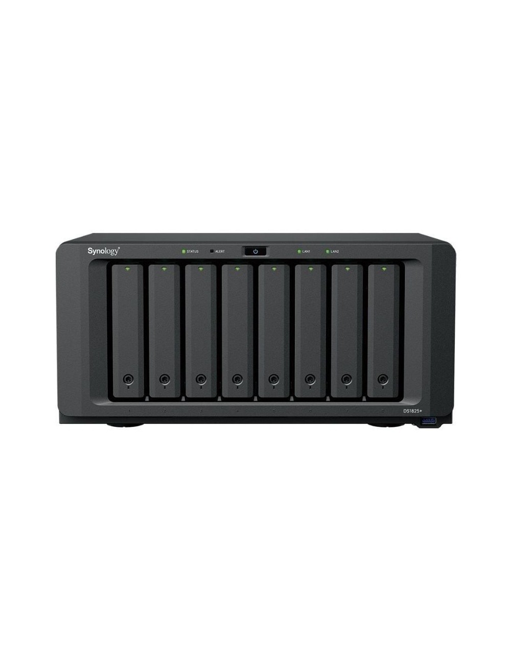 NAS Synology Diskstation DS1825+/ 8 Bahías 3.5'- 2.5'/ 8GB DDR4/ Formato Torre