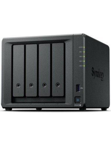 NAS Synology Diskstation DS425+/ 4 Bahías 3.5'- 2.5'/ 2GB DDR4/ 8TB/ Formato Torre