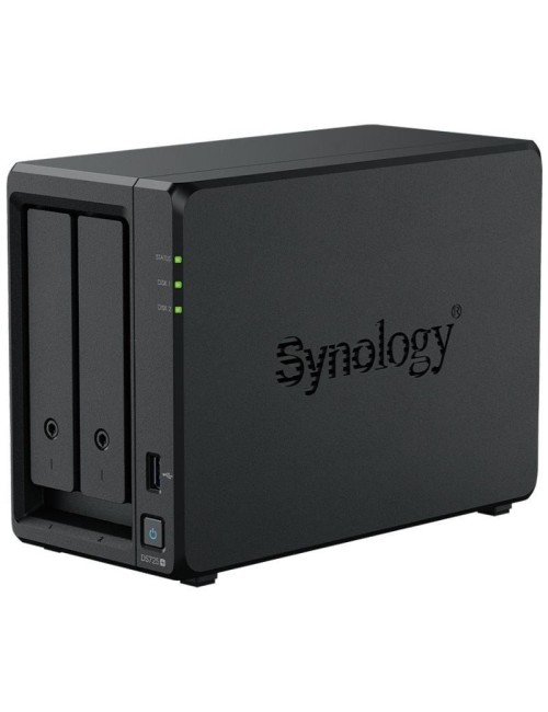 NAS Synology Diskstation DS725+/ 2 Bahías 3.5'- 2.5'/ 4GB DDR4/ Formato Torre