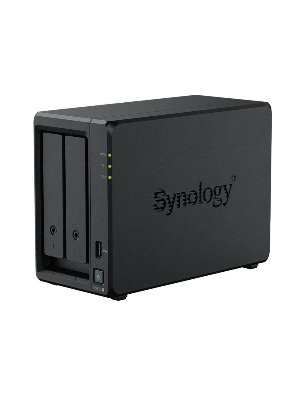 NAS Synology Diskstation DS725+/ 2 Bahías 3.5'- 2.5'/ 8GB DDR4/ Formato Torre
