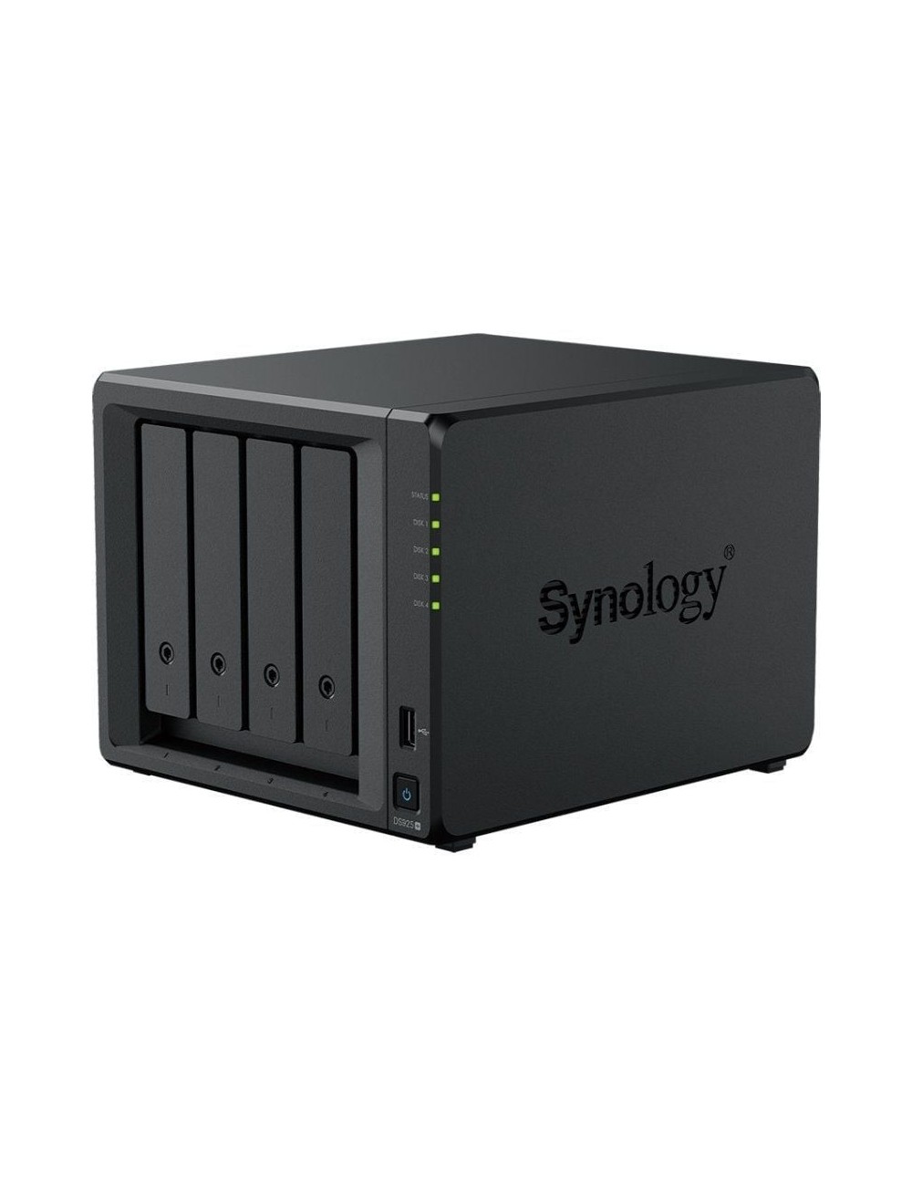 NAS Synology Diskstation DS925+/ 4 Bahías 3.5'- 2.5'/ 4GB DDR4/ Formato Torre