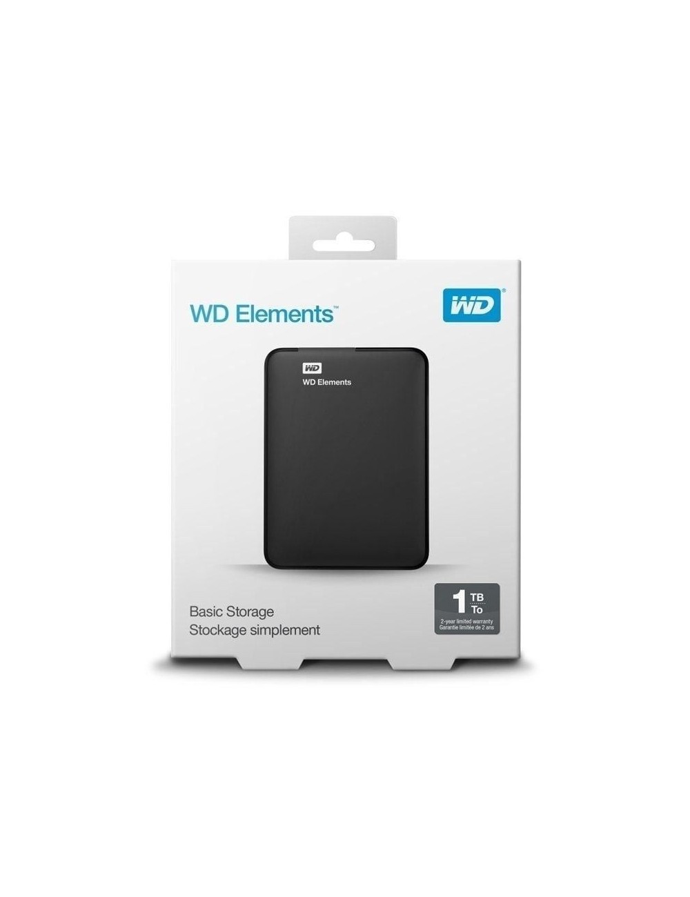 Disco Externo Western Digital WD Elements Portable 1TB/ 2.5'/ USB 3.0