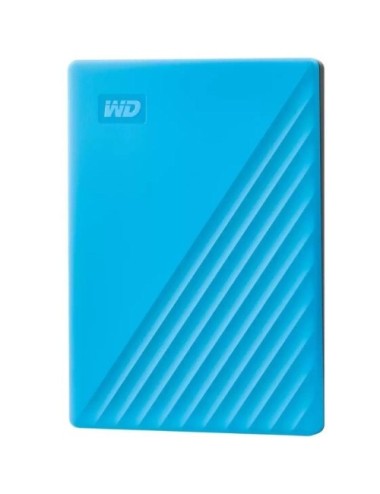 Disco Externo Western Digital My Passport 4TB/ 2.5'/ USB 3.2/ Azul