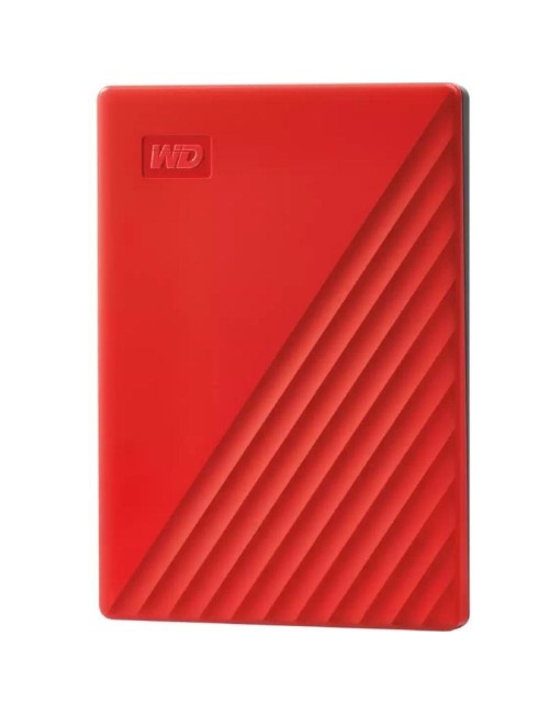 Disco Externo Western Digital My Passport 4TB/ 2.5'/ USB 3.2/ Rojo