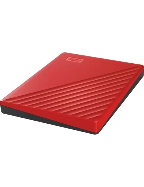 Disco Externo Western Digital My Passport 4TB/ 2.5'/ USB 3.2/ Rojo