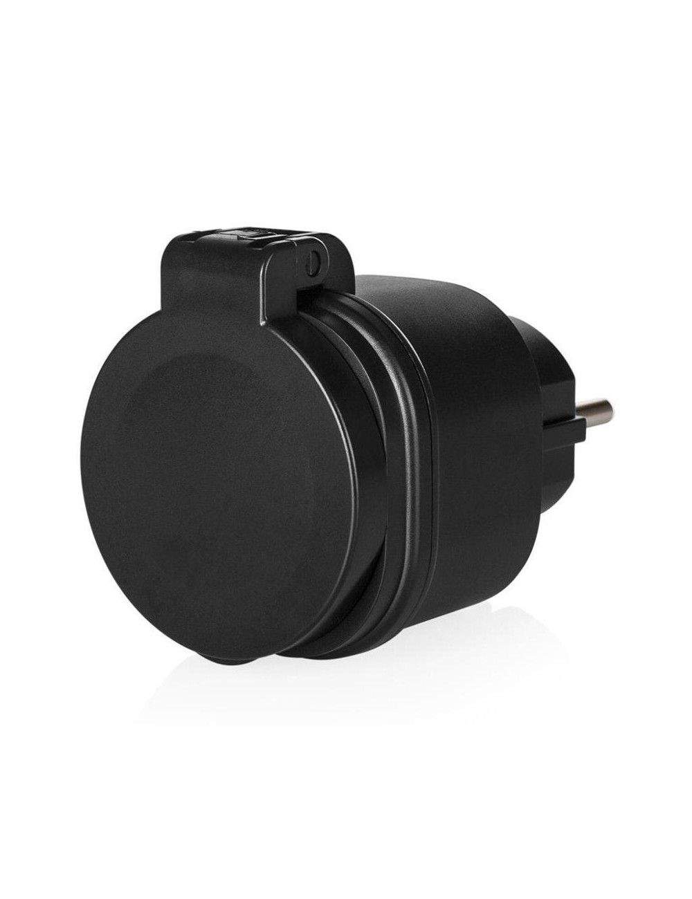 Set de Mini Enchufes para Exterior Smartwares SH4-99653/ Negros