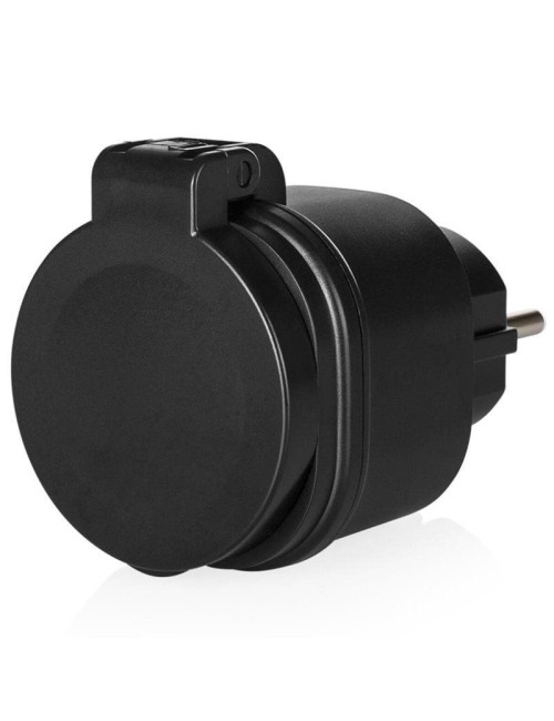Set de Mini Enchufes para Exterior Smartwares SH4-99653/ Negros