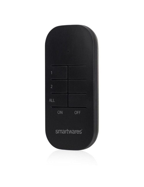 Set de Mini Enchufes para Exterior Smartwares SH4-99653/ Negros