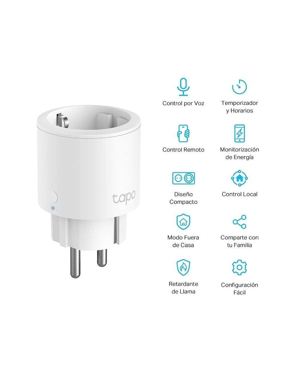 Enchufe WiFi Inteligente TP-Link Tapo P115