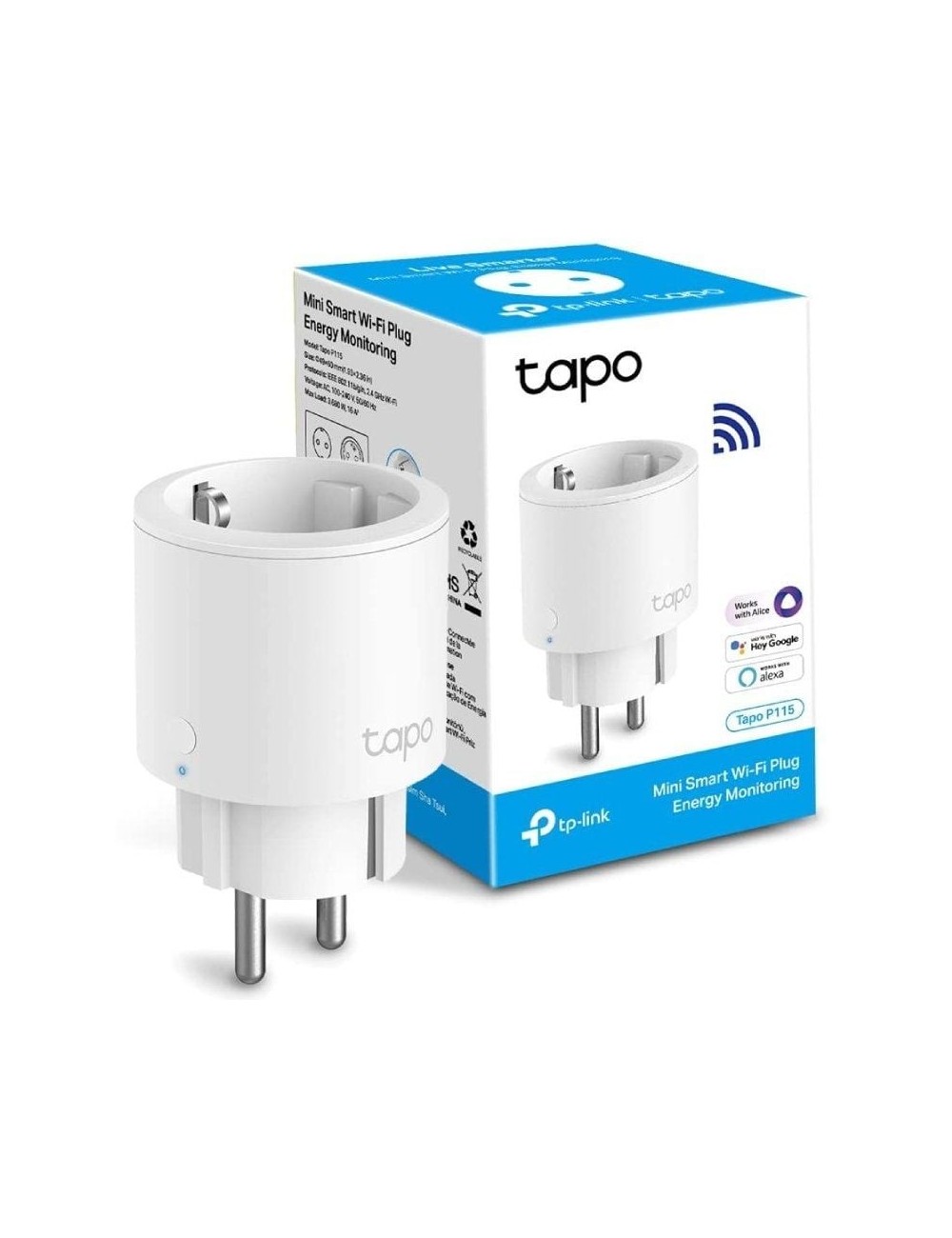 Enchufe WiFi Inteligente TP-Link Tapo P115