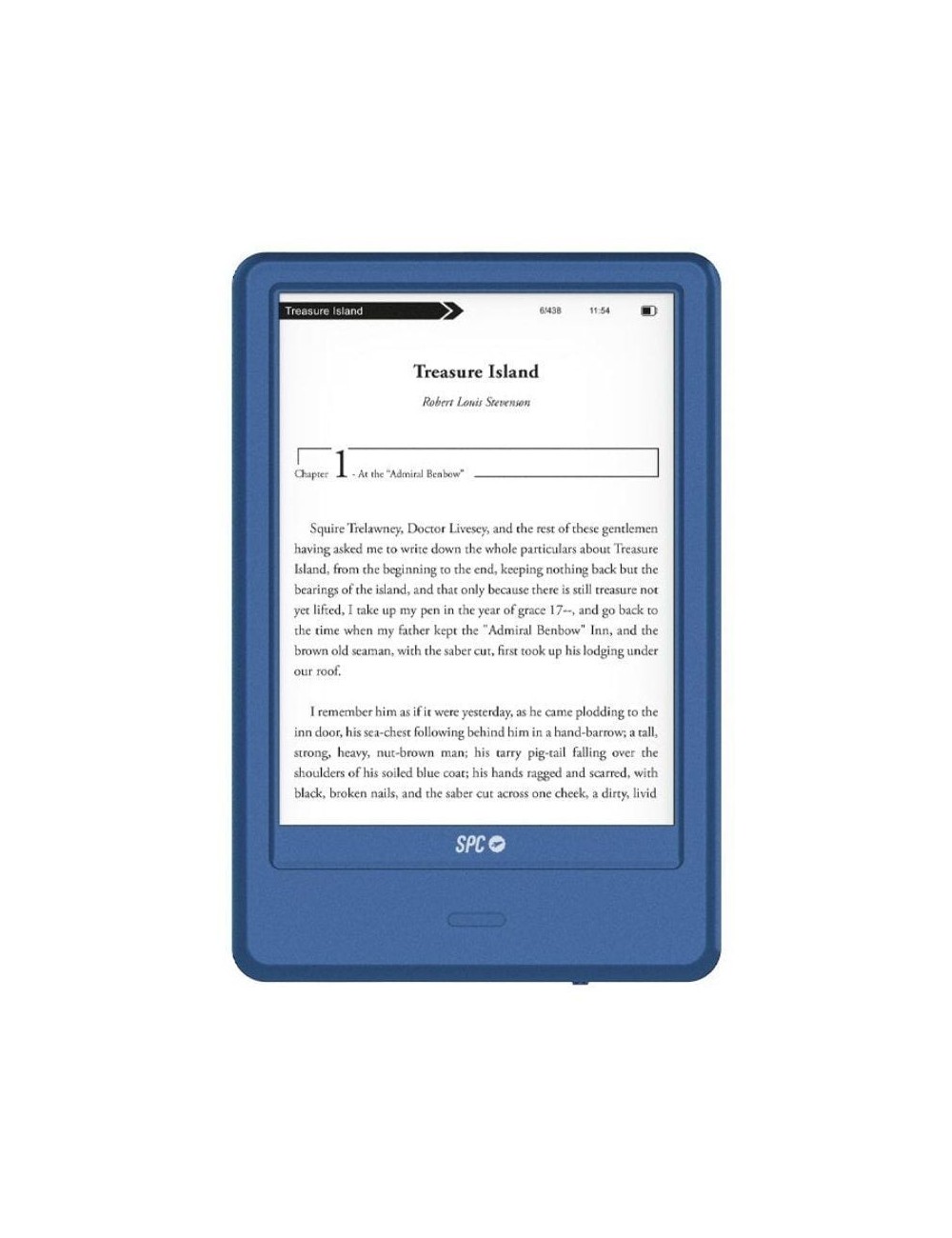 Libro Electrónico SPC Dickens Light 2 Pro/ 6'/ Tinta Electrónica/ Azul