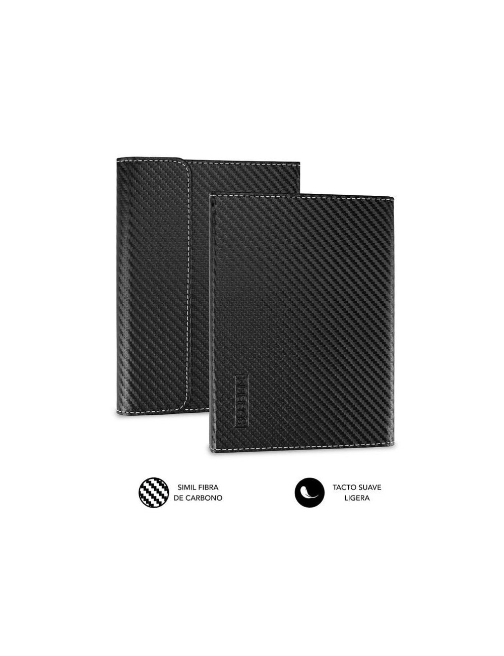Funda para libro electrónico Subblim Clever Case/ Negra