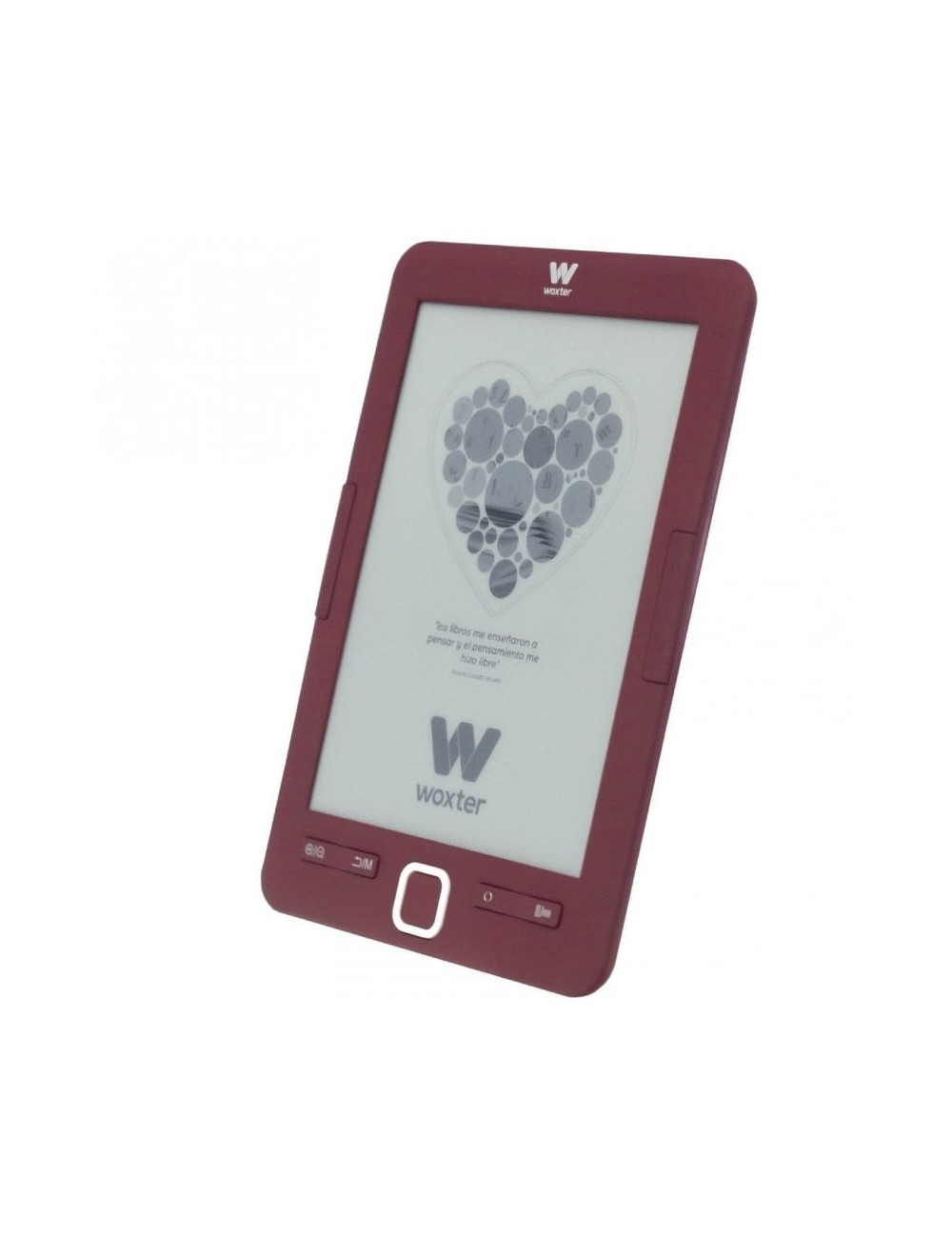 Libro Electrónico Ebook Woxter Scriba 195/ 6'/ Tinta Electrónica/ Rojo