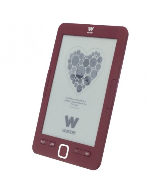 Libro Electrónico Ebook Woxter Scriba 195/ 6'/ Tinta Electrónica/ Rojo